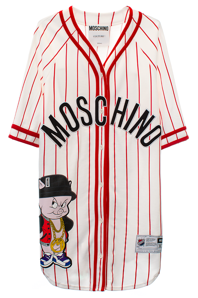 moschino baseball dress