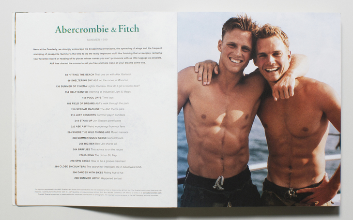 abercrombie and fitch catalog 1997